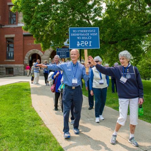 UNH Alumni at Reunion event